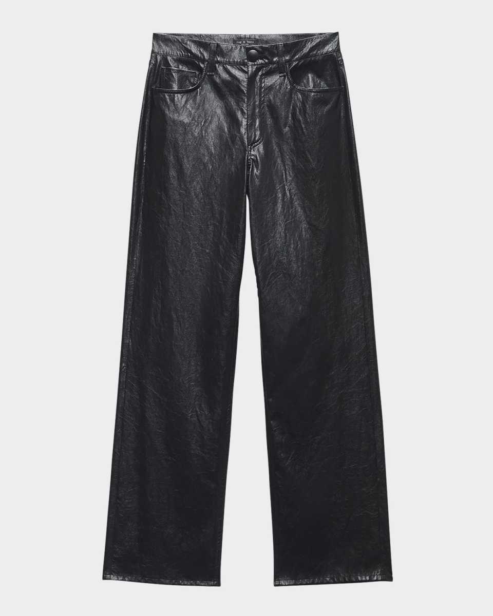 Shea Straight Faux Leather Pants